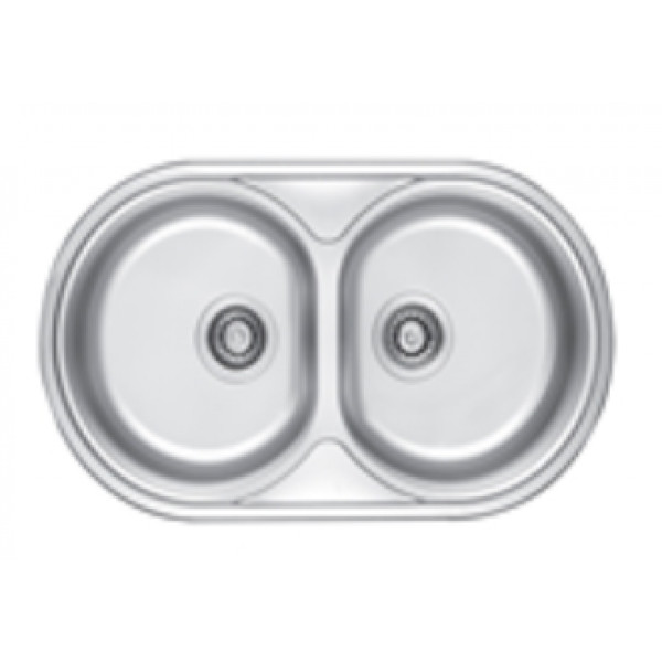 Chiuveta Haiba inox 79*44 incorporabila Chiuveta Haiba inox 79*44 incorporabila
